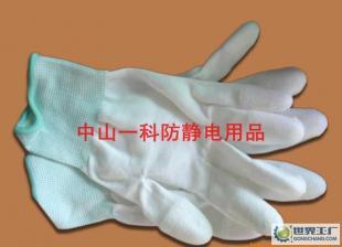 廠家直銷 東莞中山清遠(yuǎn)潮州揭陽(yáng)云浮市PU涂指手套，專為電工電氣行業(yè)設(shè)計(jì)，防靜電更安全